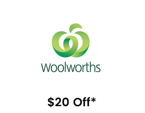$20 Off Woolworths Student Discount